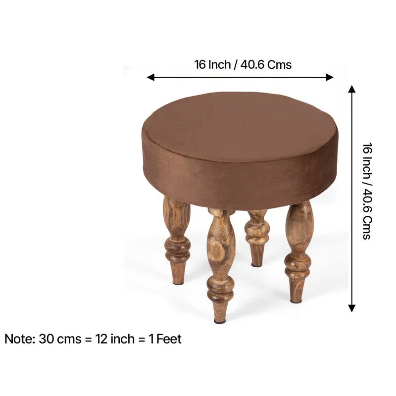 Ravro Sheesham Wooden Bench - Brown media 10