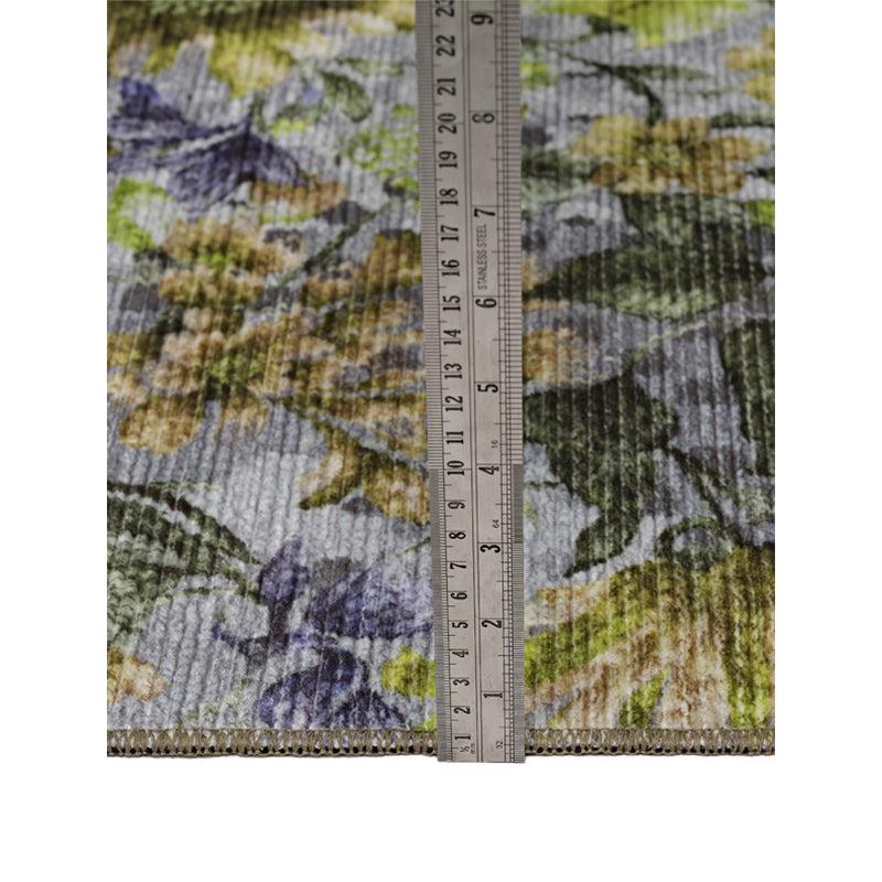 Sumaya Floral Carpet - Grey media 8