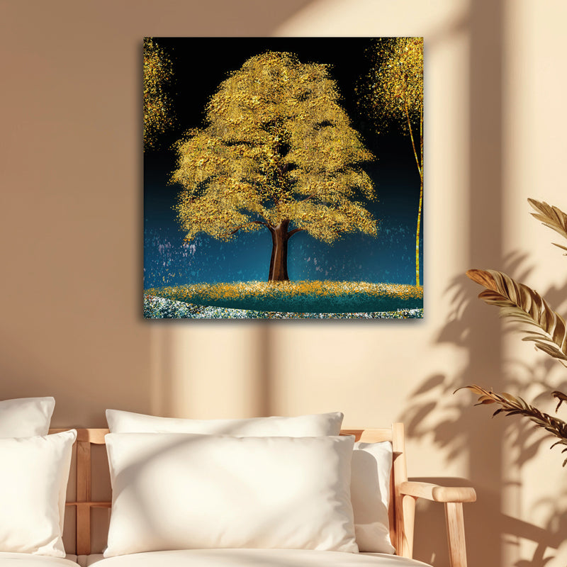 Tree Of Solitude Wall Painting