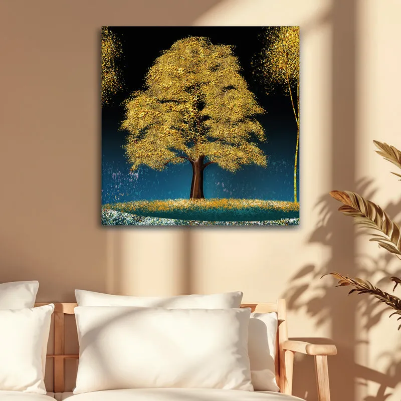 Tree Of Solitude Wall Painting media 1