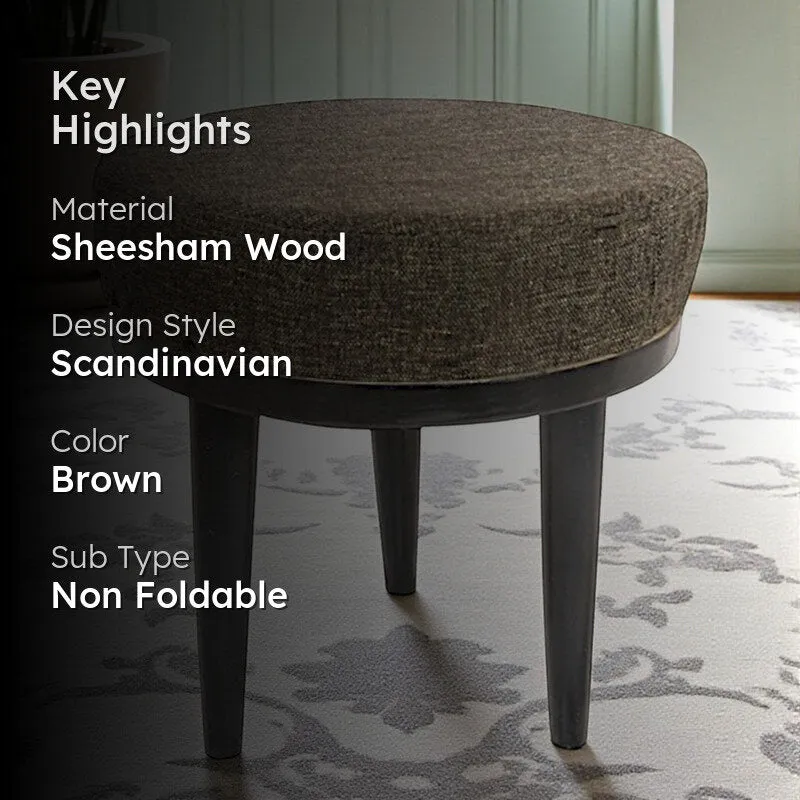 Kynex Sheesham Wooden Bench - Brown media 2