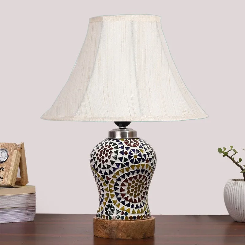 Zenira Wooden Table Lamp - Multicolor media 4