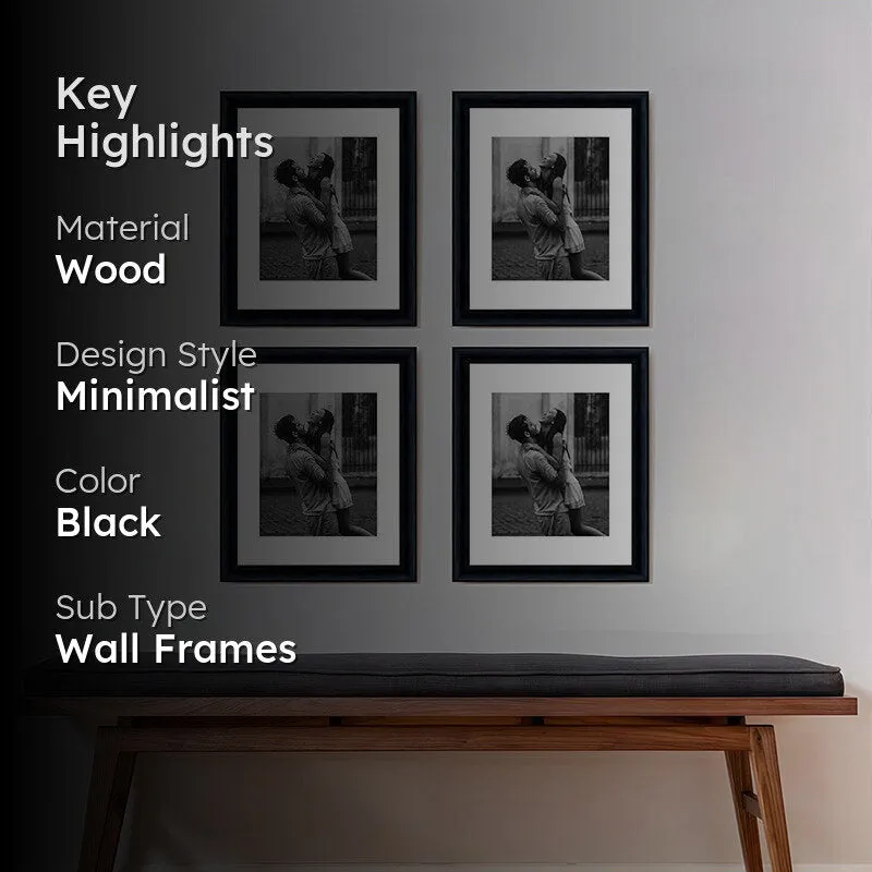 Troy Nuvo Photo Frame (Black) - Set Of Four media 2