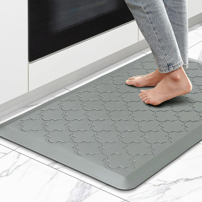 Medina Step Anti Skid Bath Mat - Grey - 18 x 30 inches