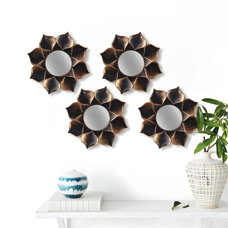 Hesto Decorative Wall Mirror - Set Of Four media 3
