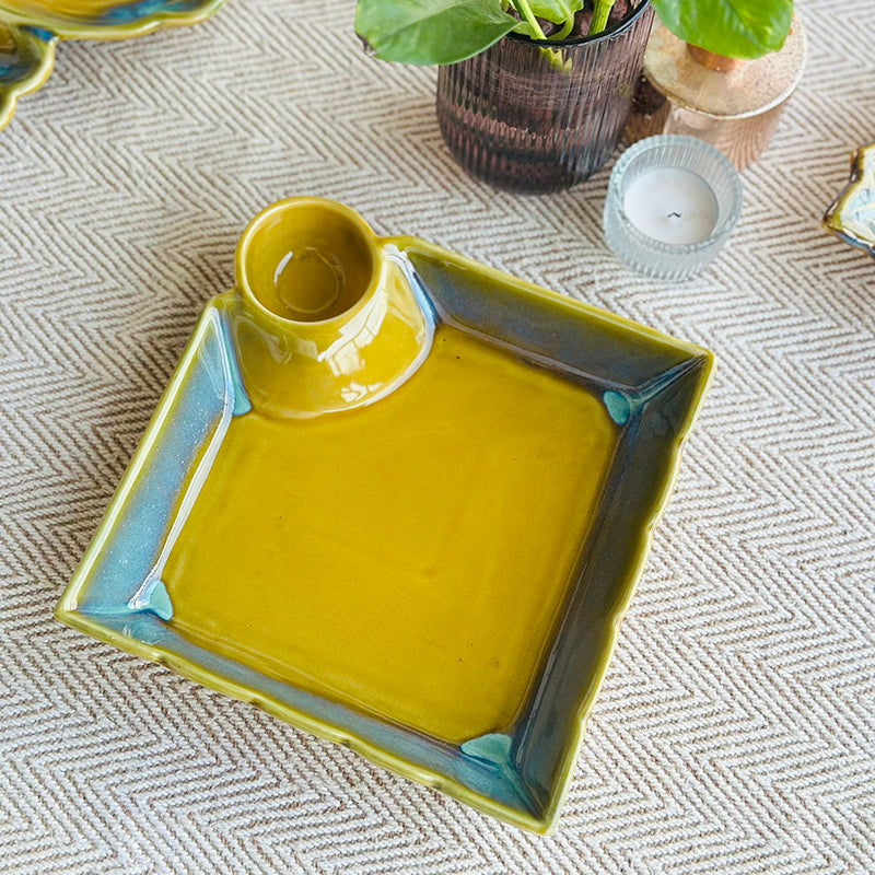 ModiSquare Ceramic Chip & Dip Platter media 4