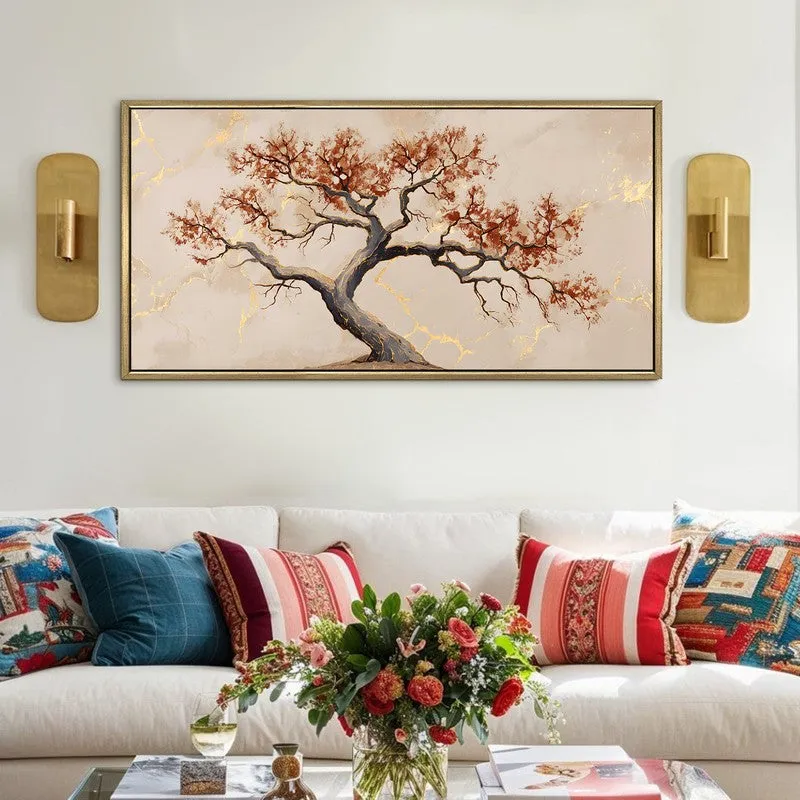 Rustic Leaf Canvas Wall Art media 1