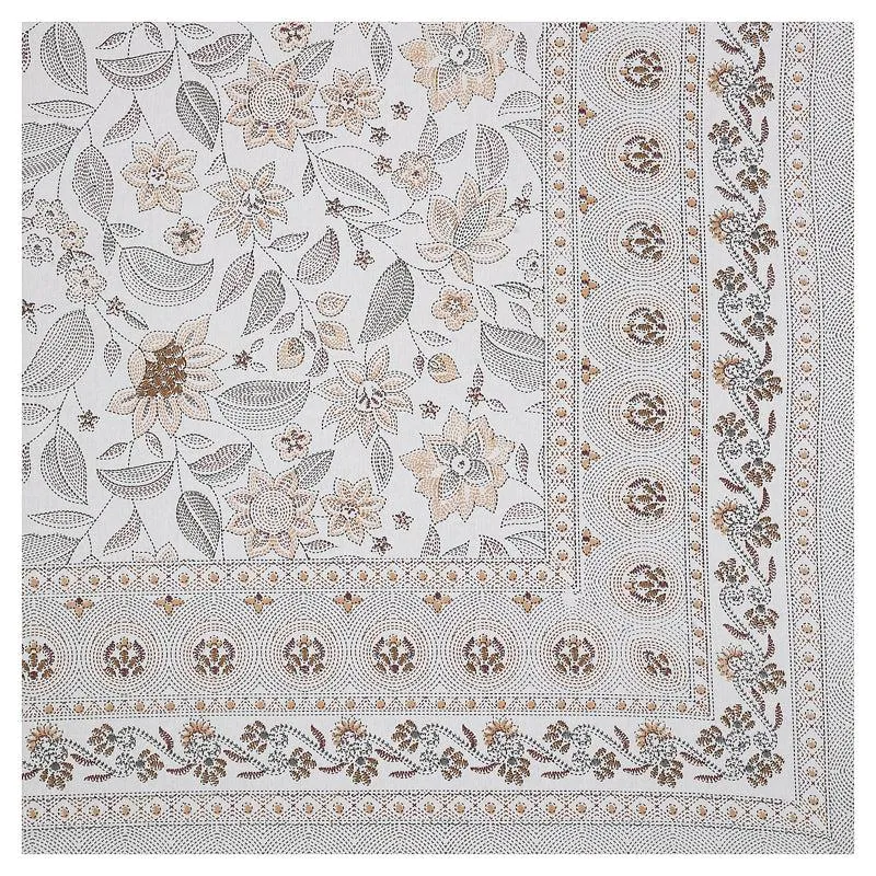 Ansa Flora Diwan Set (Grey) - Eight Piece Set media 6