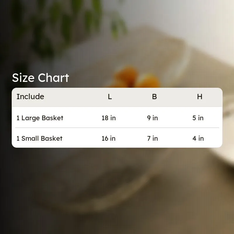 Luciana Fruit Basket (Gold) - Set Of Two media 5