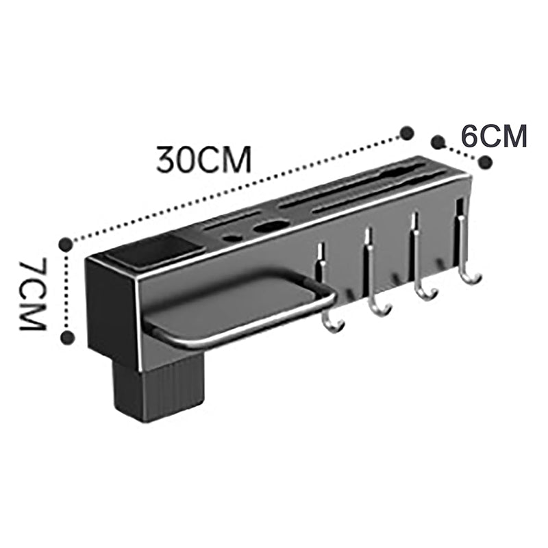 Slice & Hang Stick-on Knife Rack With Hook media 5