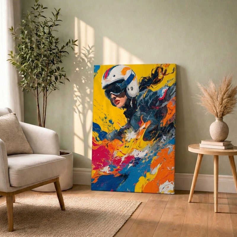 Urban Speed Canvas Canvas Wall Art
