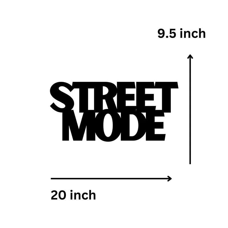 Street Mode Iron Wall Accent media 5