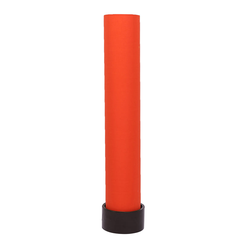 Neila Wooden Tower Floor Lamp - Orange media 3