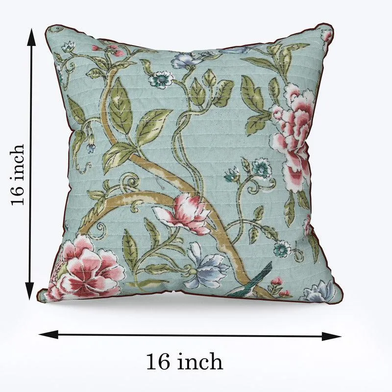 Shalvi Floral Cushion Cover - Set Of Three media 6