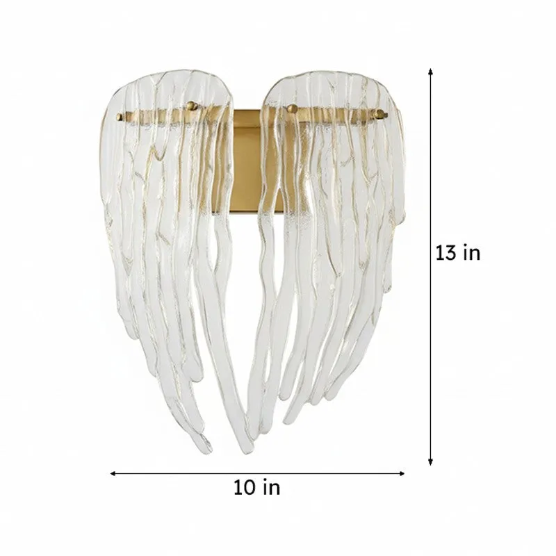 Crystal Heart Glass Wall Lamp media 9