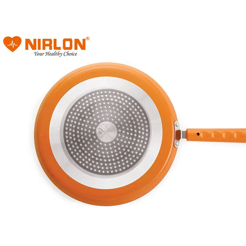 Nirlon Orange Ceramic Coating Dosa Tawa - 28 cm media 4