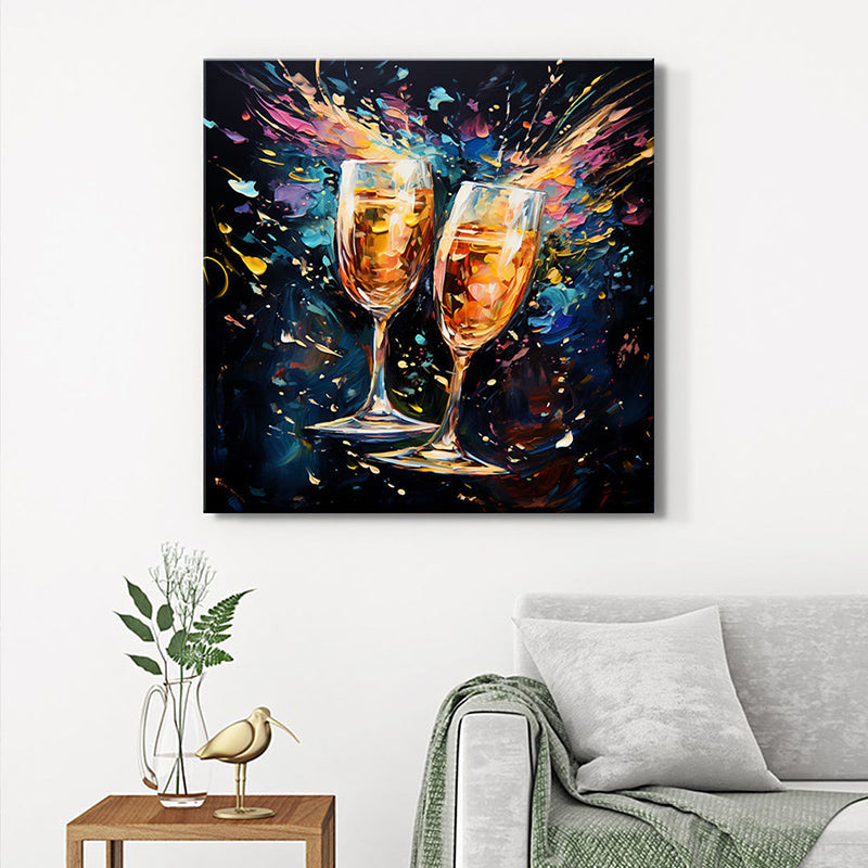 Party Splash Wall Painting