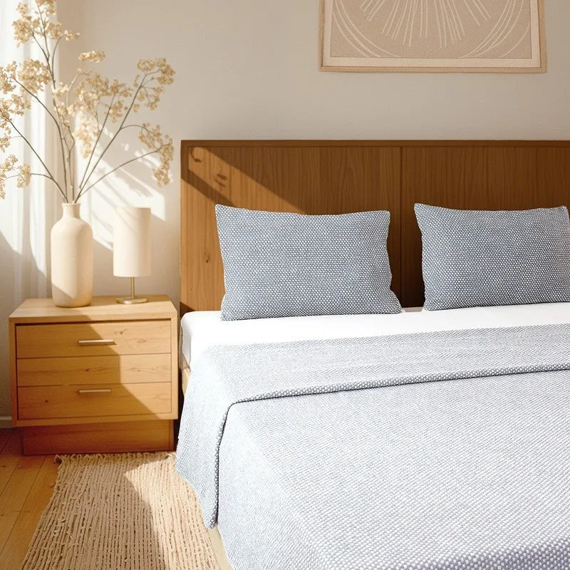 Vindhya Bedcover - Dark Blue media 6