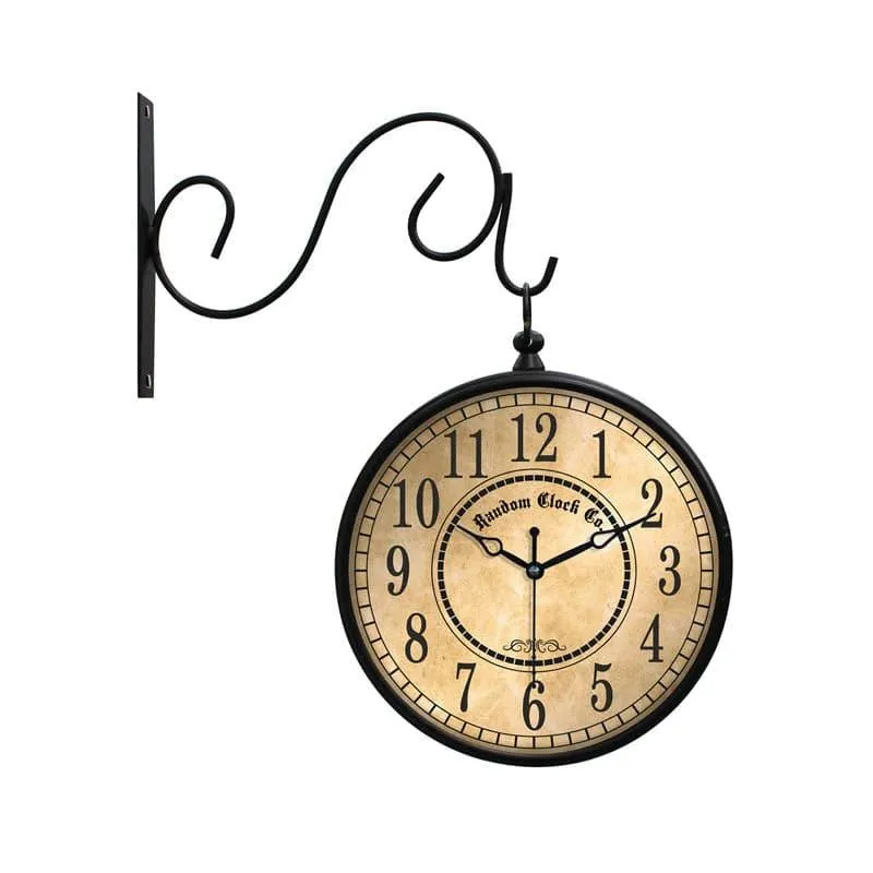 Appleton Double Sided Vintage Station Clock media 3