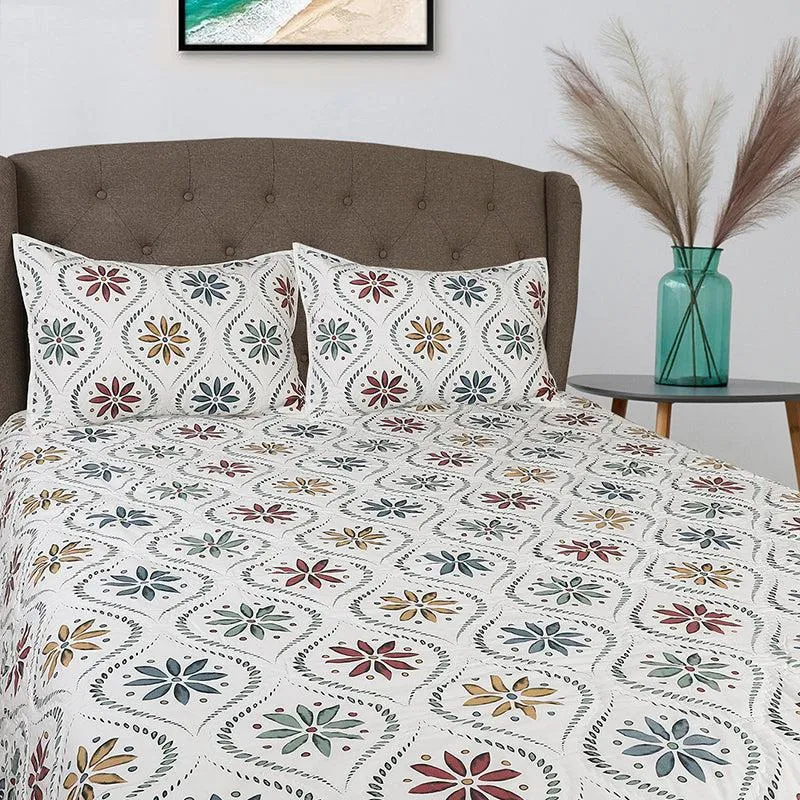 Oshun Ethnic Cotton Quilt - 250 GSM media 4