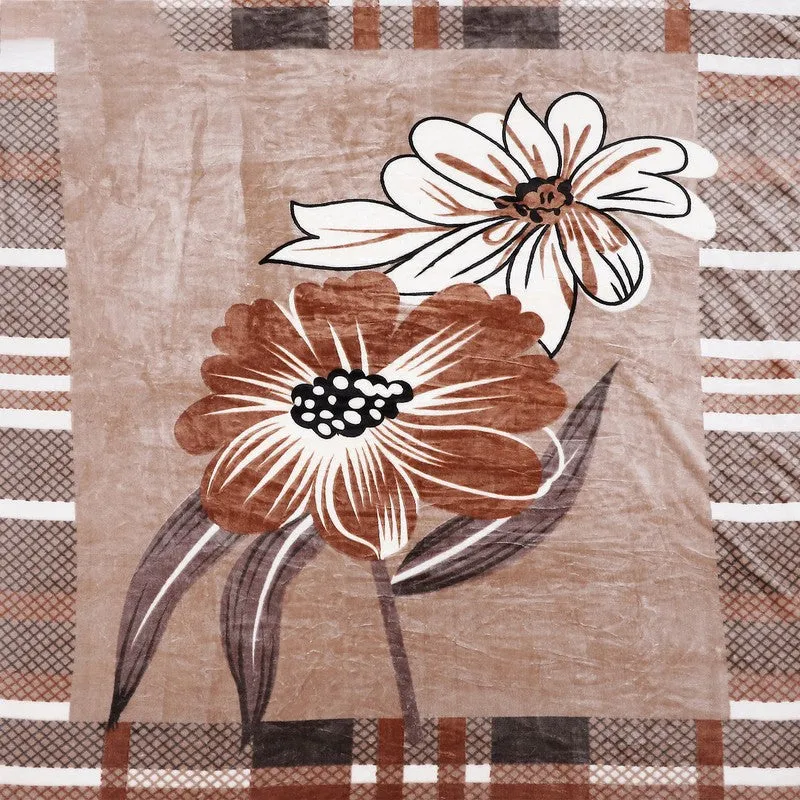 Monte Carlo Crimson Dream Blanket (Brown) - 550 GSM media 6