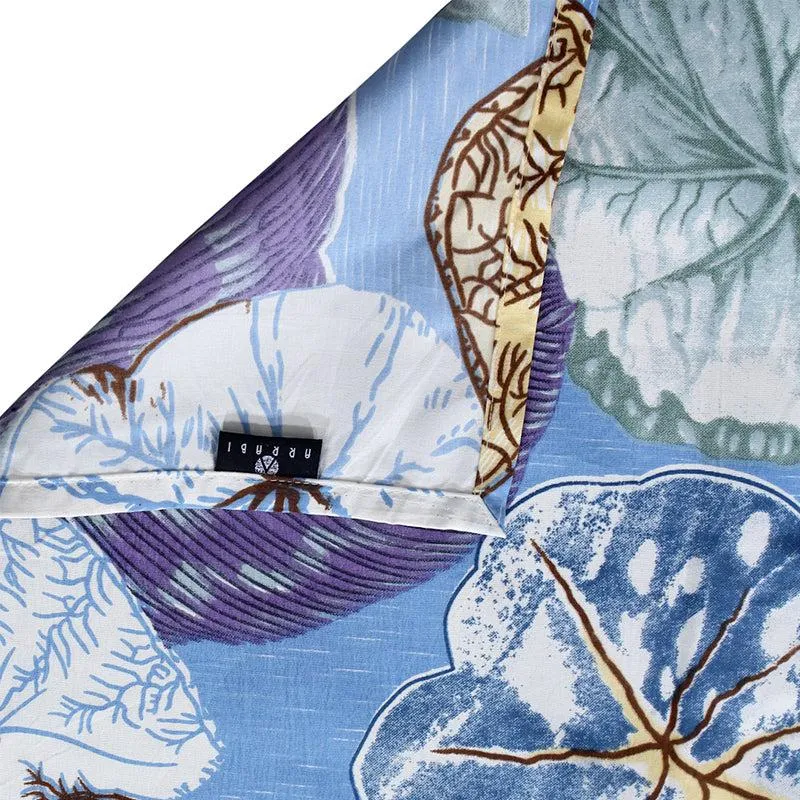 Cecile Floral Cotton Blend Bedsheet - 150 GSM media 4