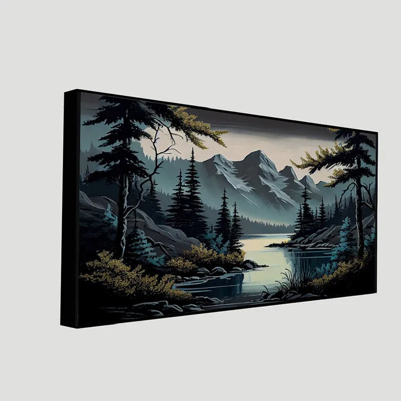 Kova Nature Scape Wall Painting With Frame media 7