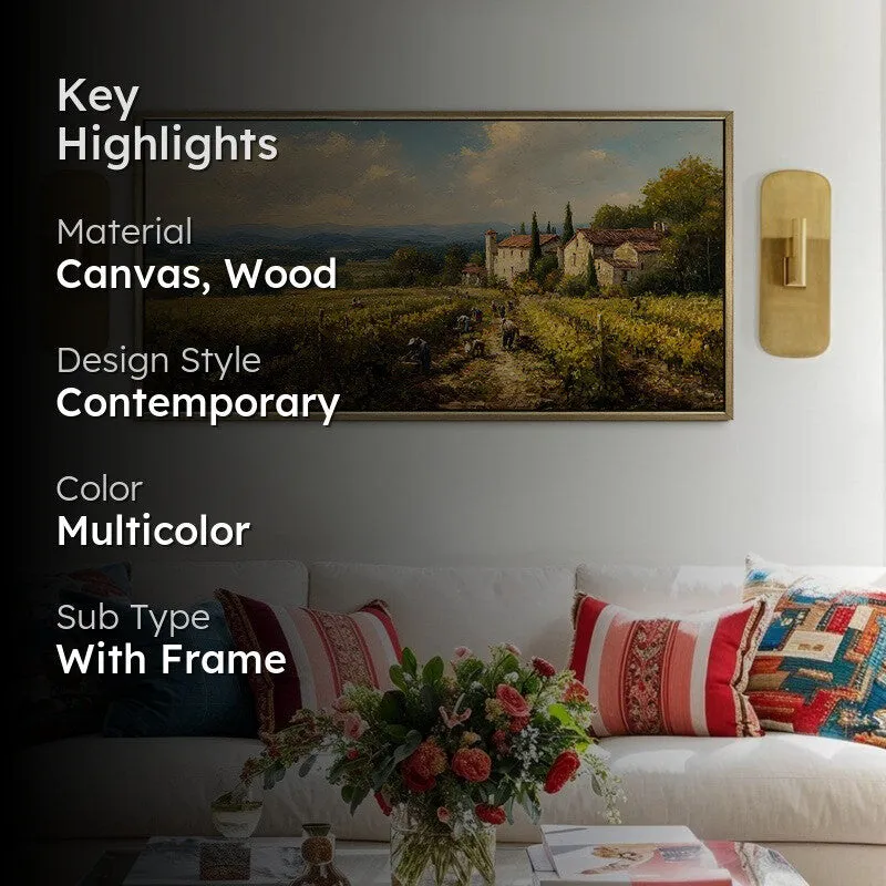 Earthbound Canvas Wall Painting With Frame media 2