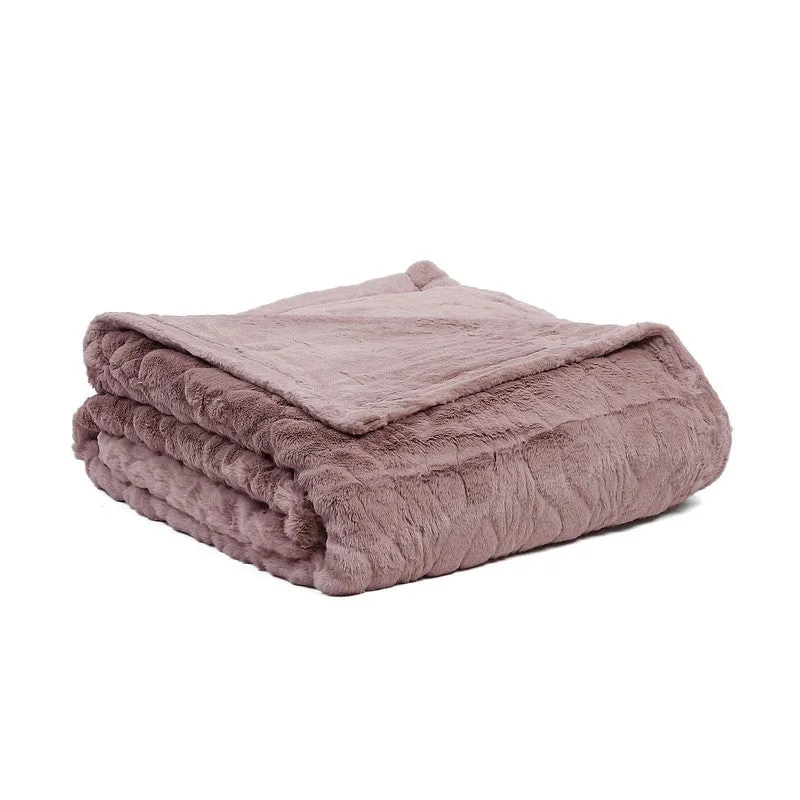 Monte Carlo Azure Bliss Blanket (Light Brown) - 1000 GSM media 6