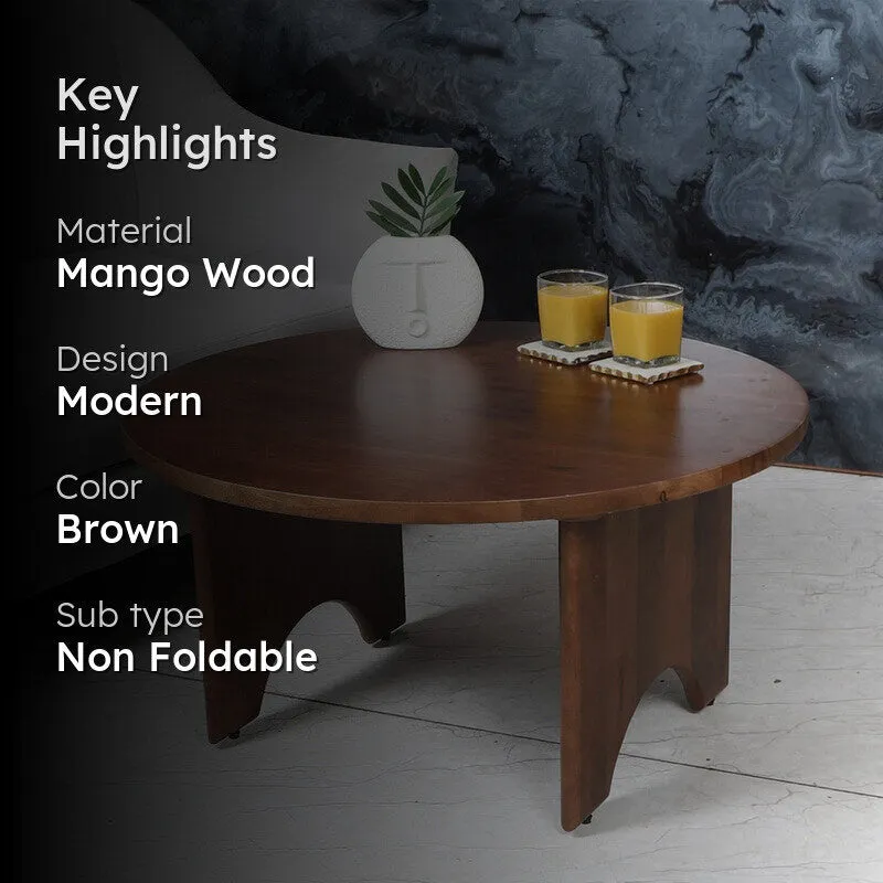 Trova Wooden Accent Table media 2