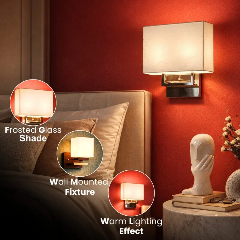 Logan Cotton & Iron Wall Lamp media 5