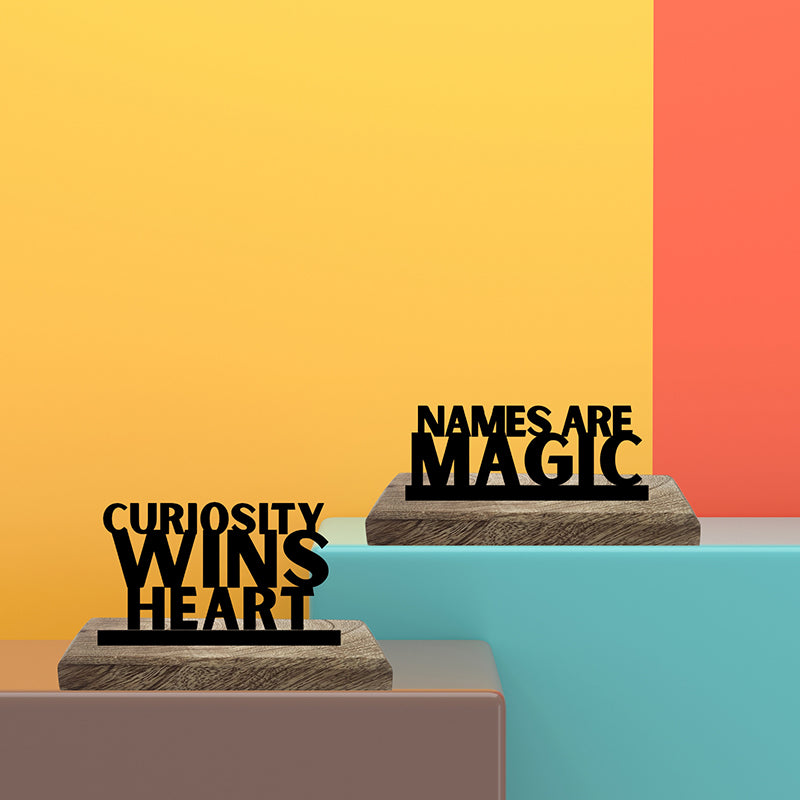 Curious Magic Showpiece - Set Of Two