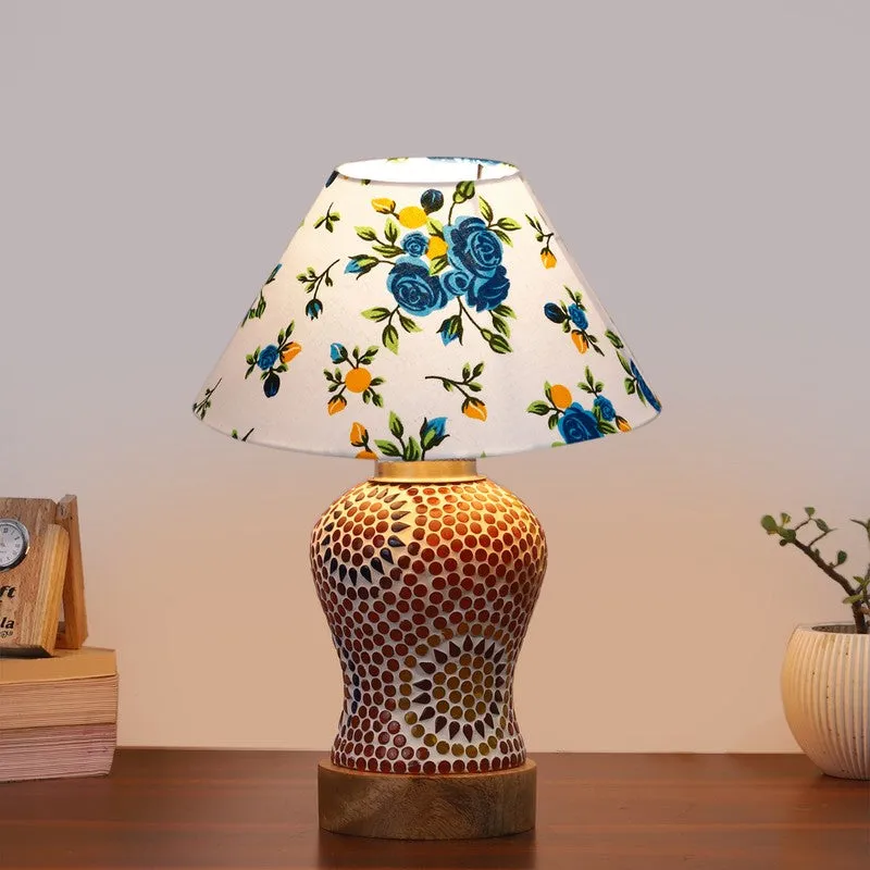 Aranya Fleur Wooden Table Lamp - Multicolor media 3