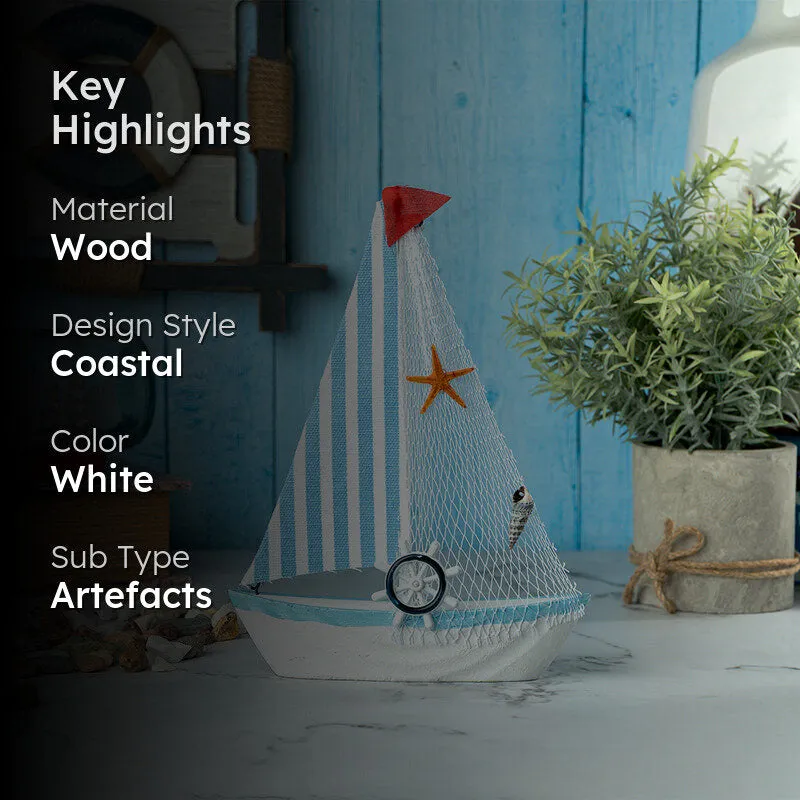 Nautic Dream Wood Showpiece media 2