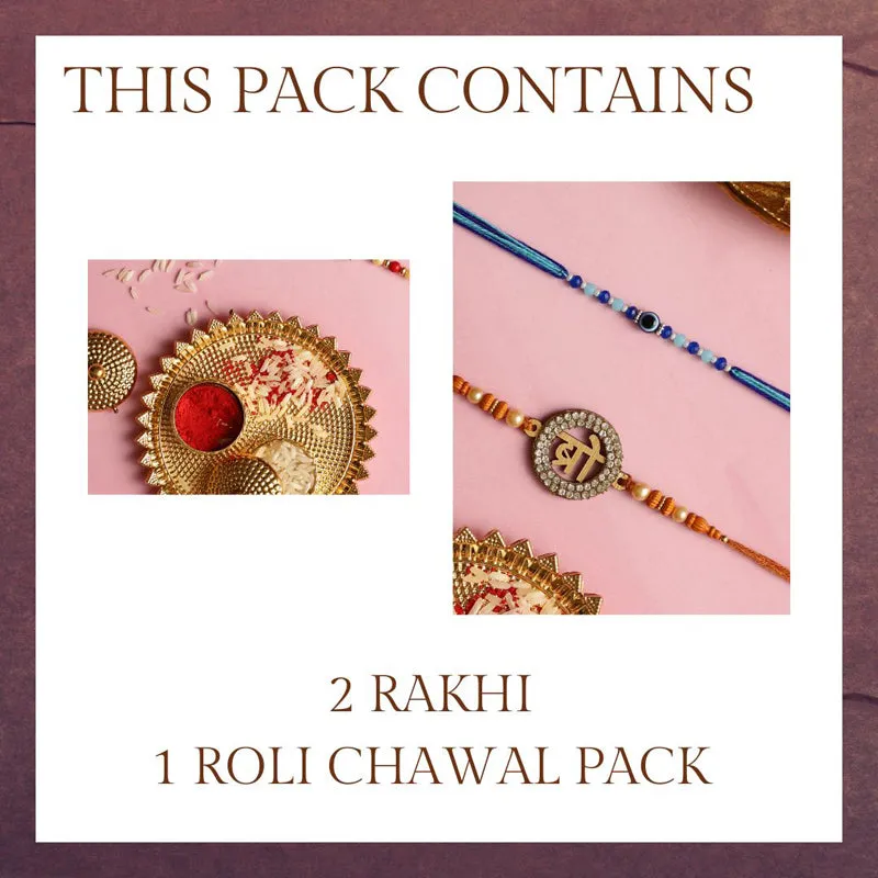 Fun Bro Rakhi with Roli Chawal - Three Piece Set media 4