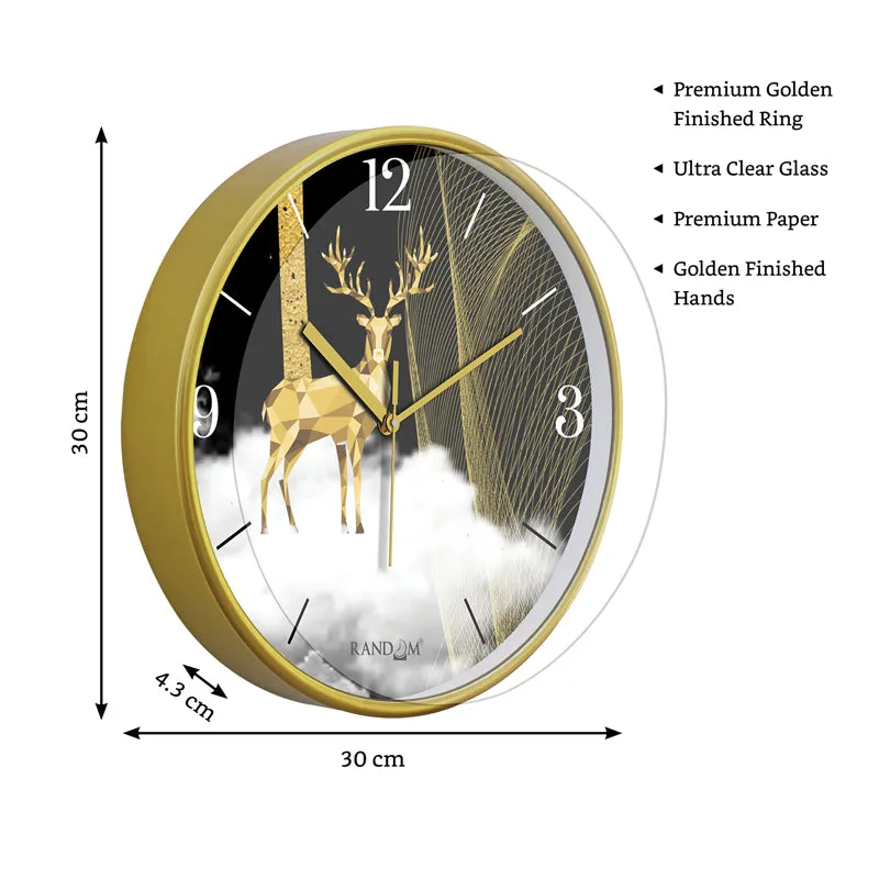 Hiro Sweep Silent Wall Clock media 4