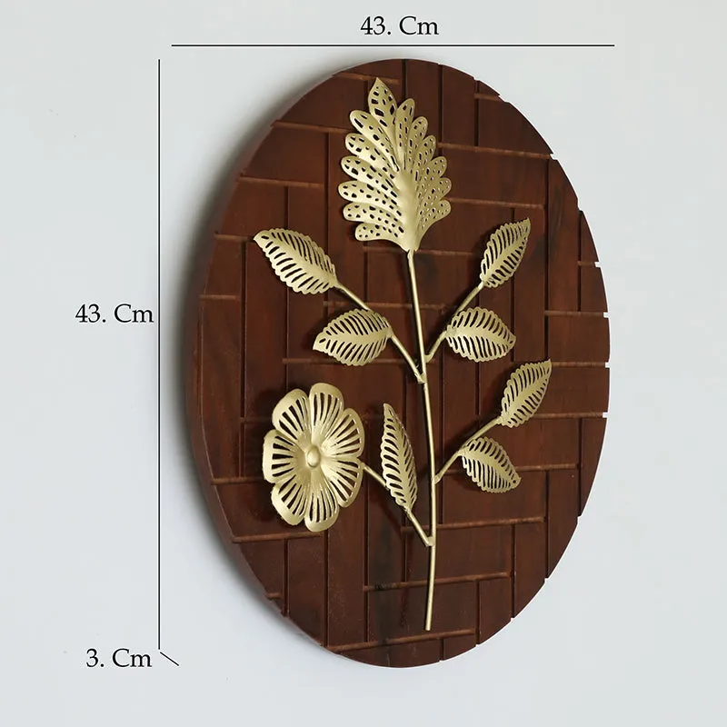 Nilles Metal & Wood Wall Accent media 5