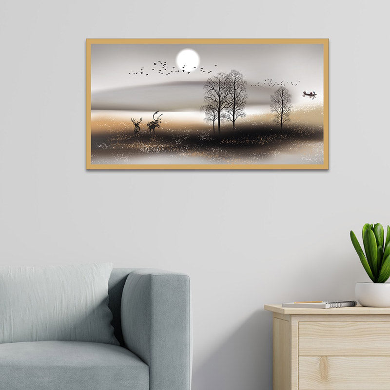Blakesley Scape Wall Painting With Frame