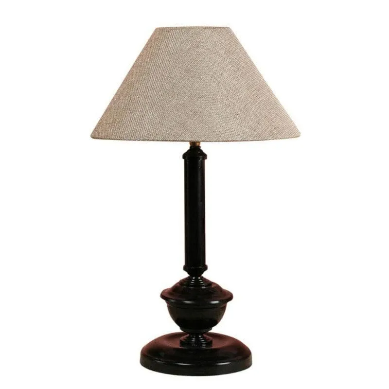 Laepo Agatha Fabric Table Lamp - Beige,Black media 4