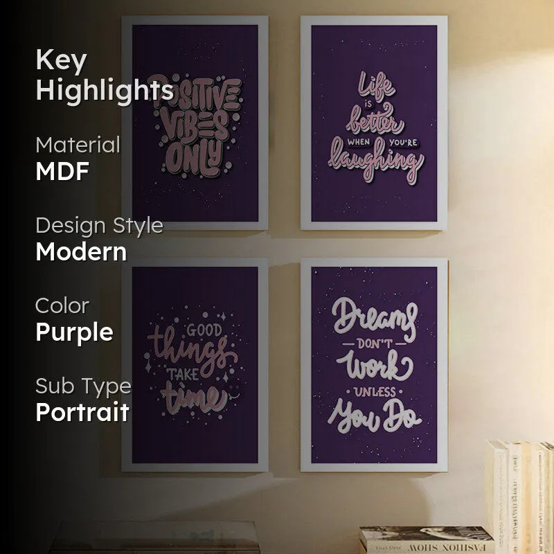 Dream High Wall Art - Set Of Six media 2