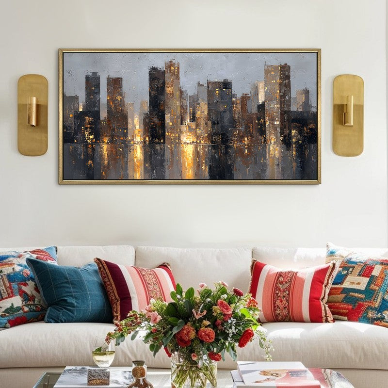 Countryside Reflections I Canvas Wall Art