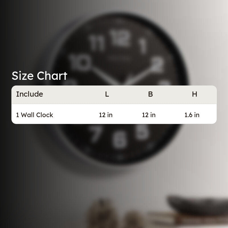 Olga II Analog Wall Clock media 10