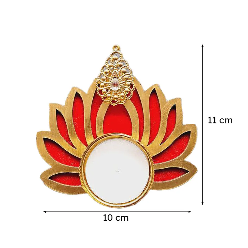 Kamala Shine Tealight Candle Holder (Red) - Set Of Four media 6