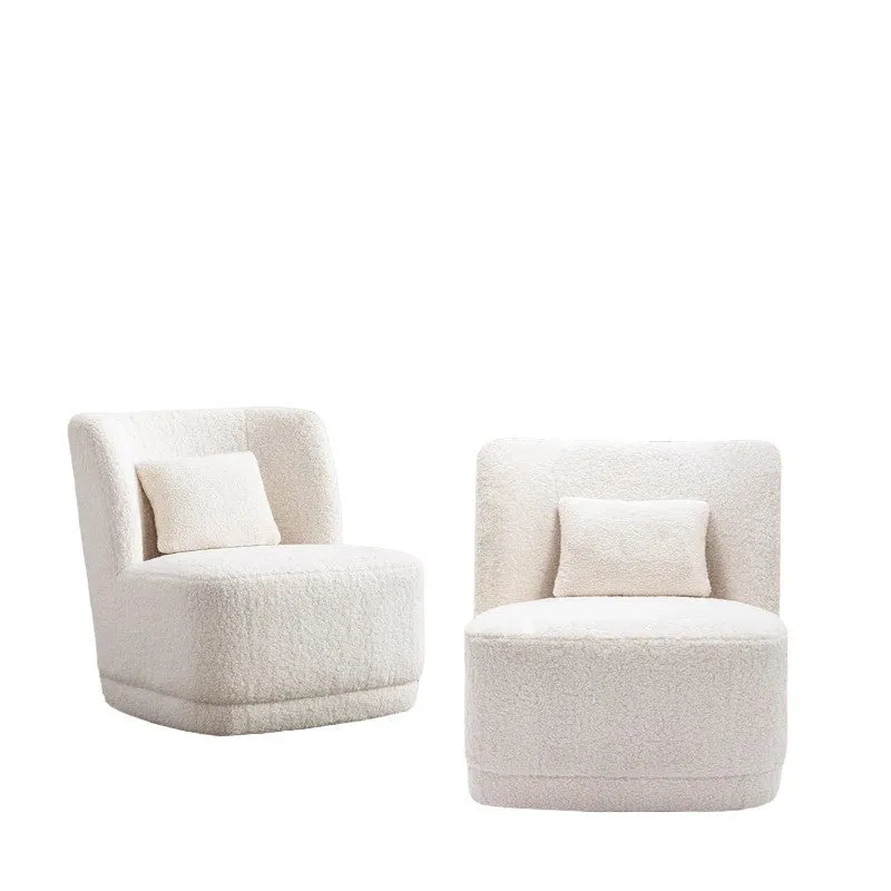 Urbano Neem Wood Accent Chair - Beige media 5