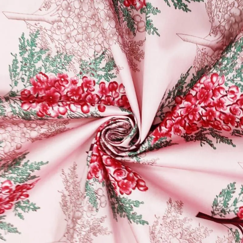 Casmine Floral Curtain - Set Of Two media 3