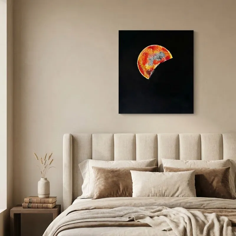 Linear Balance Handmade Canvas Wall Painting media 3