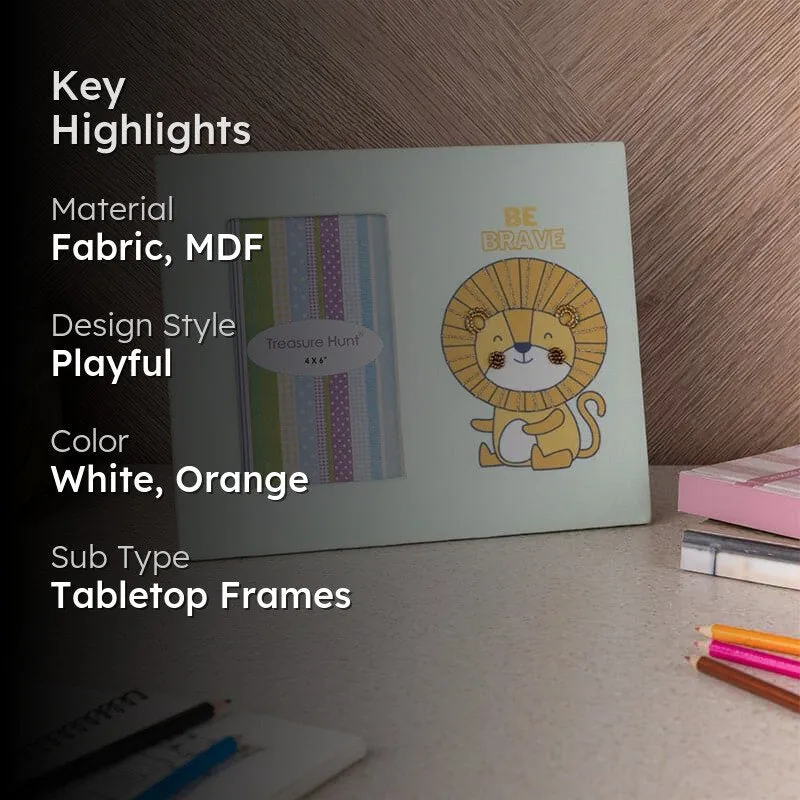 Leo Fun Photo Frame - Lion Paw Collection media 2