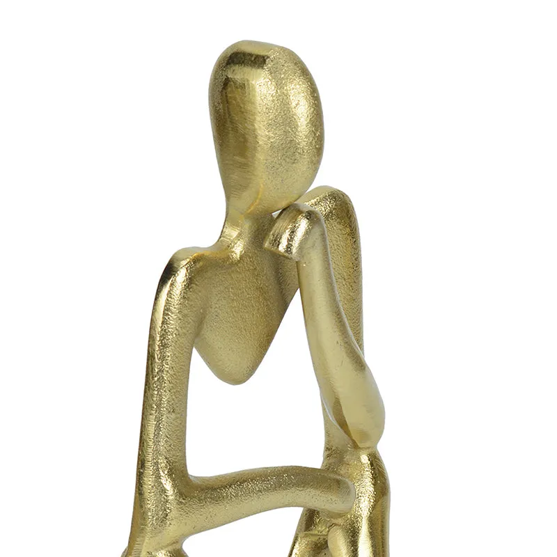 Muted Soul Aluminium Showpiece - Gold media 4