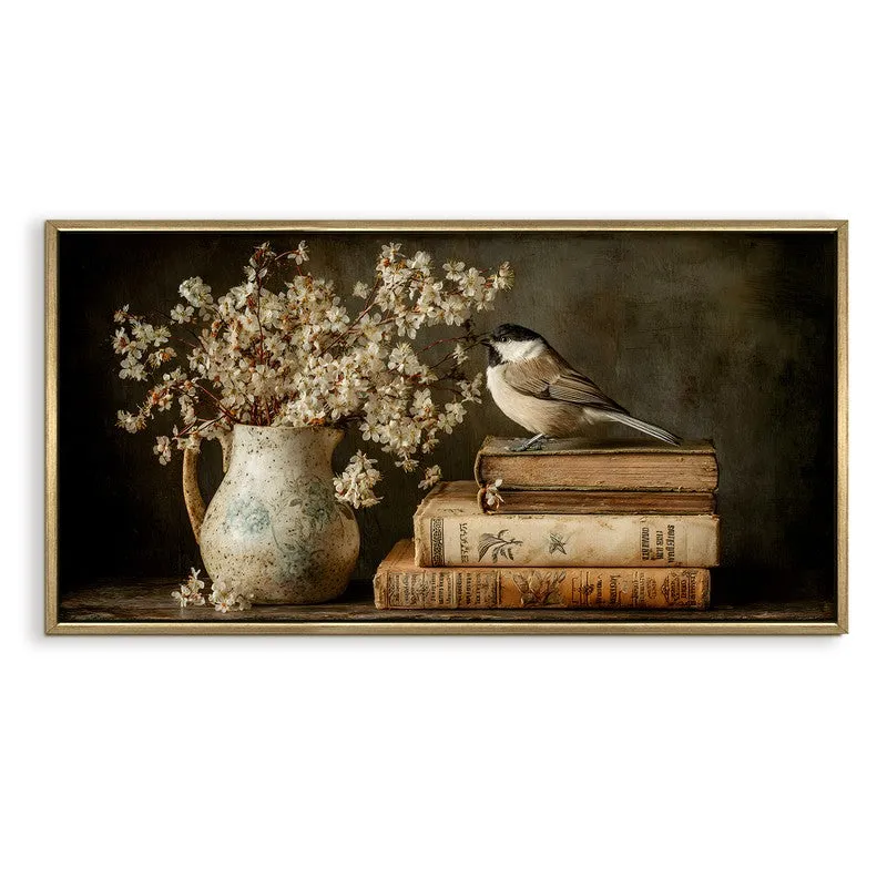 Blush Hydrangeas Canvas Wall Painting With Frame media 3
