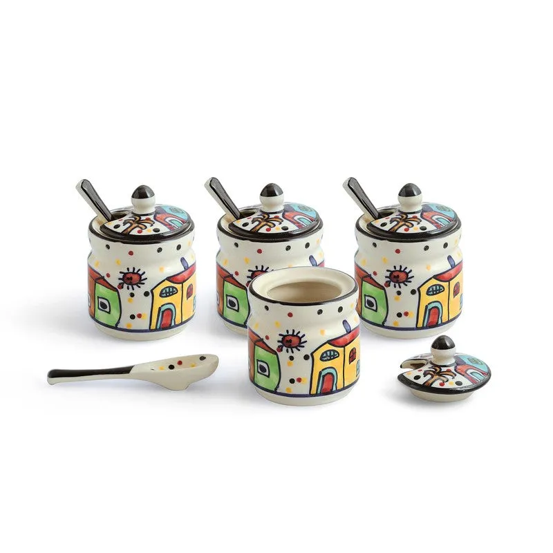 Kalakutir Ceramic Jar Set - Nine Piece Set media 4